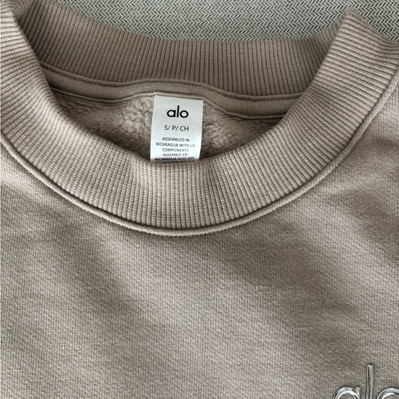 ALO Yoga Accolade Crew Sweatshirt EUC Sz. S - Picture 3 of 5